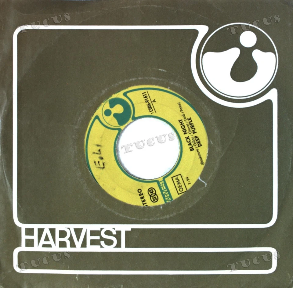 Deep Purple - Black Night / Living Wreck 7" (VG+) '* - Image 1 of 1