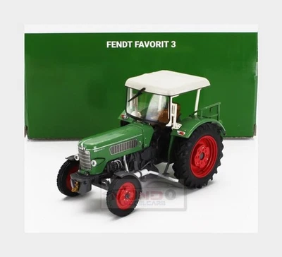 1:32 ROS Fendt Favorit 3 2Wd Tractor 1964 Green Red RS951907 - Immagine 1 di 2