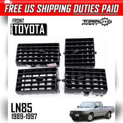 Air Condition Ventilation Grille Set For Toyota Hilux LN85 RN90 1989-1997 pickup - Image 1 of 4