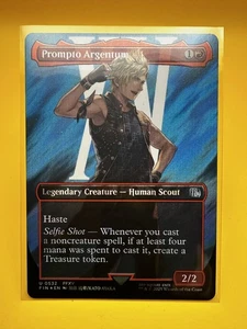Prompto Argentum (Borderless) (Surge Foil) U FINAL FANTASY 532 NM - Picture 1 of 2