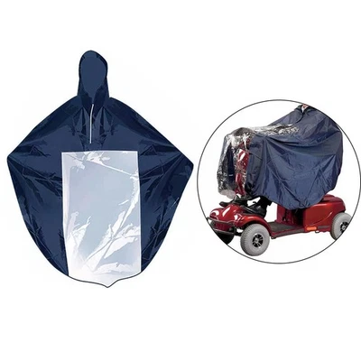 Raincoat for Mobility Scooter Poncho Seat Cover - Image 1 of 4