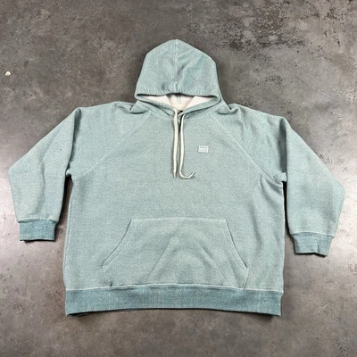 RVCA Hoodie Womens XL Blue Pullover Comfort Outdoors Beach Preowned - Image 1 of 4