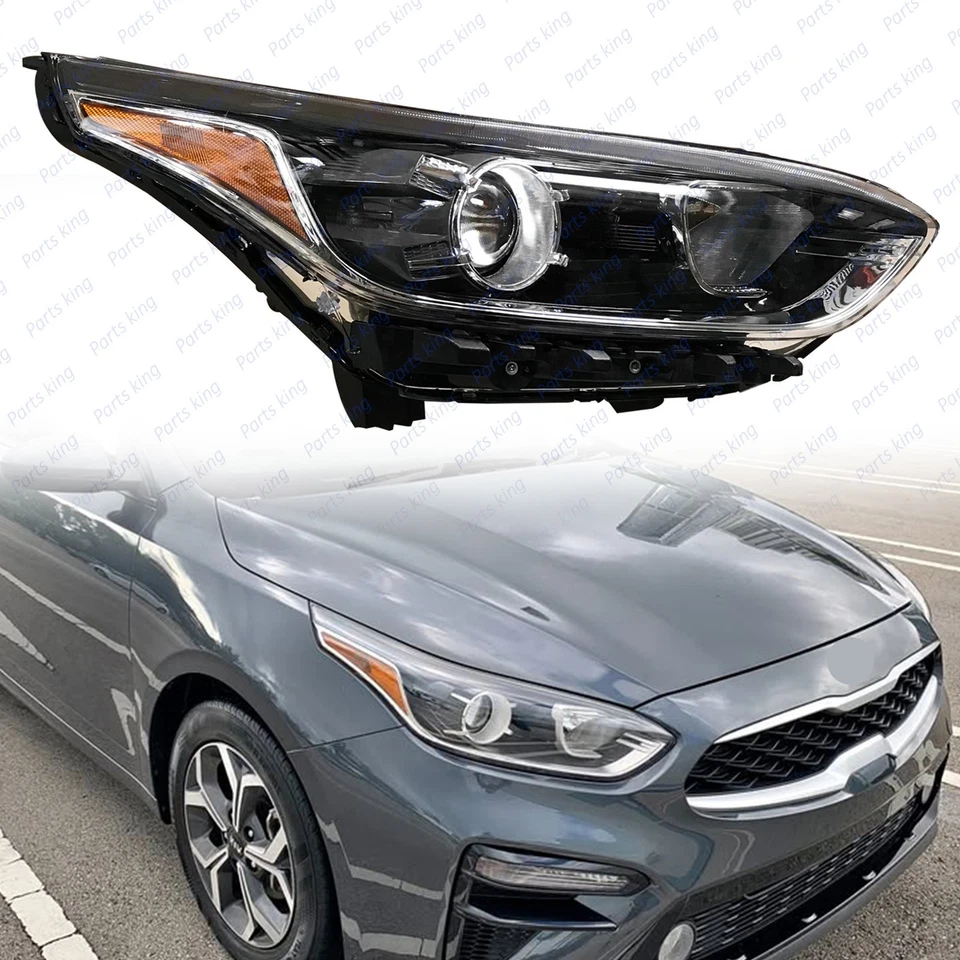 Faro halógeno pasajero derecho para Kia Forte 2019 2020 2021 con bombilla sin LED Foto 1 de 4
