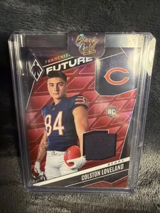 2025 Phoenix Colston Loveland RC Franchise Future patch Red /249 Chicago Bears - Picture 1 of 2