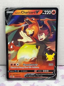 Lance's Charizard V SWSH133 SWSH: Sword & Shield Promo Cards Holo NM - Picture 1 of 2
