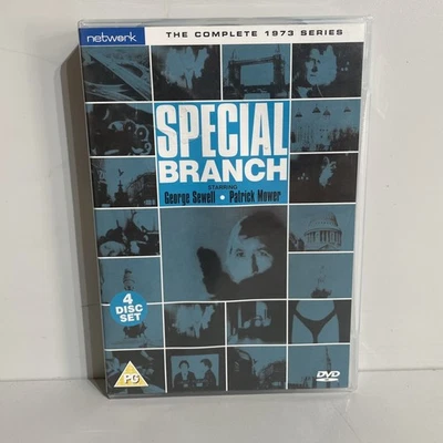 SPECIAL BRANCH Complete 1973 Series 4xDVD BoxSet Sewell Mower 1970s Cop Crime - Image 1 of 3