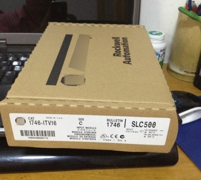 New Factory Sealed 1746-ITV16 SER C SLC 500 Input Module 1746ITV16 ship DHL#RX - Image 1 of 2