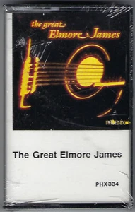 The Great ELMORE JAMES Cassette SEALED TAPE Blues Guitar SHAKE YOUR MONEY MAKER - Picture 1 of 3