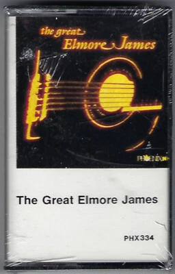 The Great ELMORE JAMES Cassette SEALED TAPE Blues Guitar SHAKE YOUR MONEY MAKER - Image 1 of 3