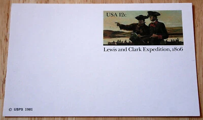 Scott #UX91 --- Lewis & Clark Expedition, 1806 - Image 1 of 2
