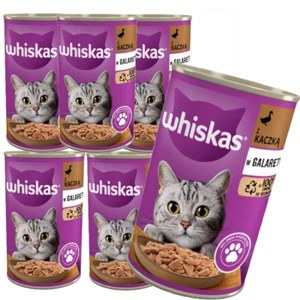 WHISKAS Adult Dose 6x400g ENTENfutter JELLY - Bild 1 von 6