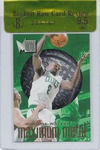 1996-97 Fleer Metal Maximum Metal #19 Antoine Walker novato BGS 9,5 hallazgo raro - Imagen 1 de 2