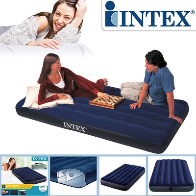 INTEX Luftbett Gästebett Luftmatratze Campingbett 64757 Feldbett bett Matratze - Bild 1 von 4