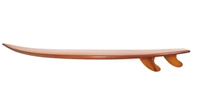 Половина доски для серфинга из кедра настенная полка 69,5 дюйма книжная полка дерево эпоксидная смола художественный декор новая - Изображение 1 из 4