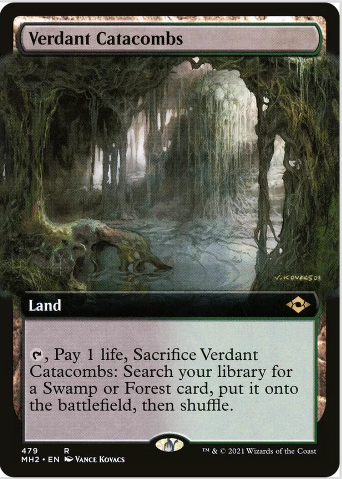 Verdant Catacombs (Extended Art) Modern Horizons 2 Regular - Image 1 of 1