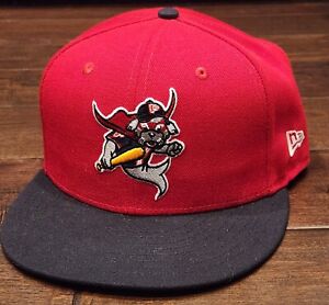 New Era 59FIFTY Marvel x MiLB Portland Sea Dogs Fitted Baseball Hat Cap Sz 8