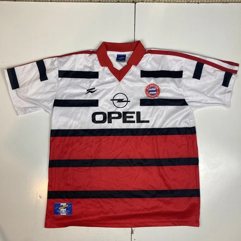 Olympus Soccer OPEL Milan 1899 Soccer Shirt/Jersey Size XL Men's Re White Cover