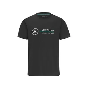 Mercedes AMG Petronas großes Logo Herren T-Shirt schwarz - Bild 1 von 2