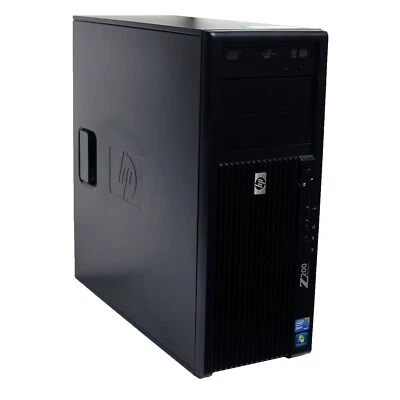 HP Z200 Tower Workstation Quad Xeon 2.93Ghz 8GB 500GB HD QUADRO 600 1GB W10P - Image 1 of 4