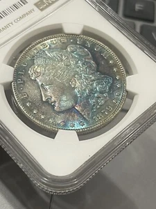 1879 S MORGAN SILVER DOLLAR NGC Monster Tone San Francisco UNC - Picture 1 of 6