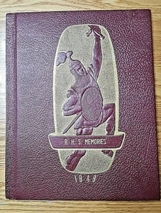 ROE, AK ARKANSAS 1949 YEARBOOK RHS Memories Stuttgart DeWitt AR *No Signatures* - Picture 1 of 6
