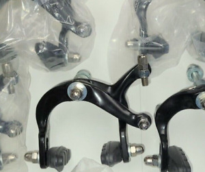 New Aluminum Side Pull Bicycle Caliper Rim Brakes, black, fits 700c, 29er, +more