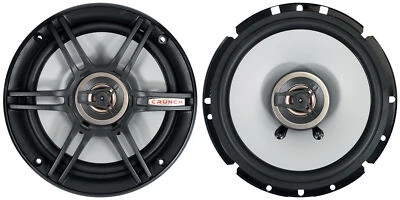 Pair Crunch CS65CXS 6.5" Car Audio Shallow Mount Speakers 300 Watts Max 2-Way - Image 1 of 4