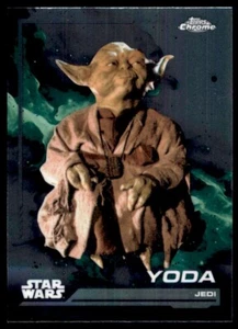 2024 Topps Star Wars Chrome #140 Yoda - Foto 1 di 2