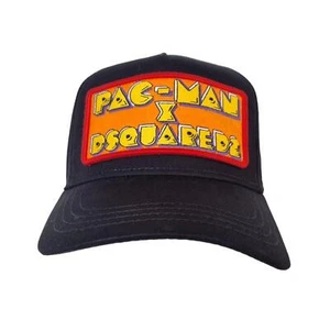 DSQUARED2 cappello berretto Baseball BCM0748 PAC-MAN stemma rosso - Picture 1 of 6