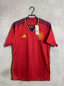 Spain Team Jersey Home Football Soccer Shirt 2022 2023 Adidas Camiseta Men Sz L - Picture 1 of 8