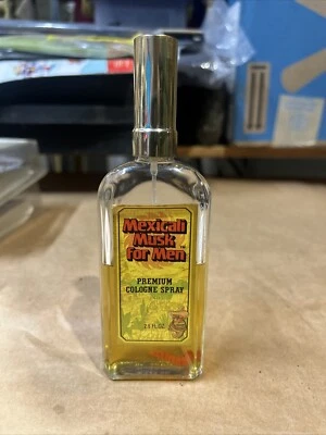 Musk Mexicali vintage para hombre de Coty. Colonia Premium 1988 2,5 fl oz abierta 50 % Foto 1 de 4