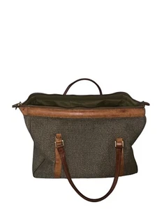 Hartmann Tweed/Leather 19 Inch Carry On Satchel Duffel Carry On Bag Vintage READ - Picture 1 of 10