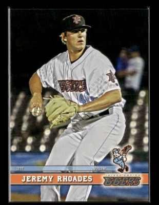 Jeremy Rhoades 2017 Inland Empire 66ers Team Set - Image 1 of 2