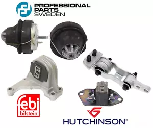 Engine Motor Mount Kit 5pc ProParts Febi OEM Hutchinson for Volvo XC90 2.5 04-06 - Picture 1 of 1
