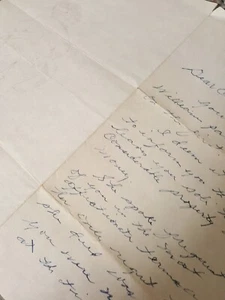Letter to "Negligent" Cousin re Inheritance St Louis Mo 1957 (Sarcasm) KHA - Picture 1 of 3