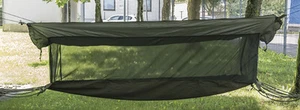 US Jungle Hängematte Canvas oliv, Liege, Camping, Outdoor, Military  -NEU- - Bild 1 von 1