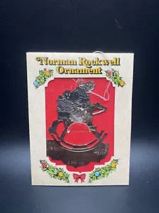 1983 50th Anniversary Norman Rockwell McDonald's Coca-Cola Christmas Ornament - Picture 1 of 2
