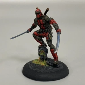 DEADPOOL MARVEL MINIATURE GAME KNIGHT MODELS PAINTED SUPERHERO X-FORCE - Picture 1 of 5