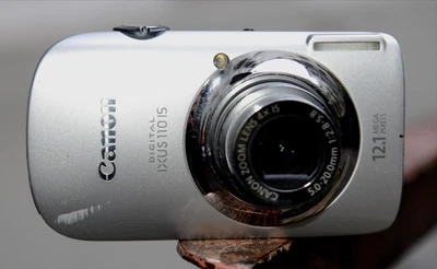 CANON IXUS 110 IS Digitalkamera Digicam 12,1 MP Kompaktkamera Bridge 4x opt.Zoom - Bild 1 von 4