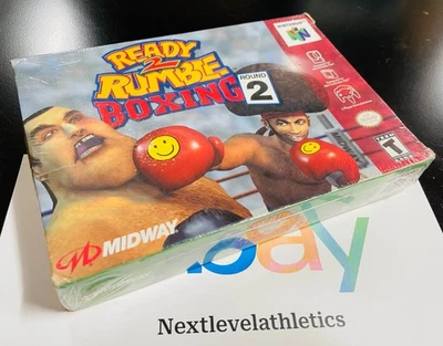 Ready 2 Rumble Boxing: Round 2 (Nintendo 64, 2000) - SELLADO DE FÁBRICA | NUS-006 Foto 1 de 4