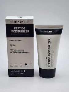 The Inkey List Peptide Cream Moisturizer Dry Skin Fragrance Free 1.7 oz - Picture 1 of 3