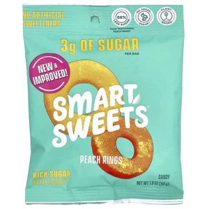 Peach Rings, 1.8 oz (50 g) - Picture 1 of 2