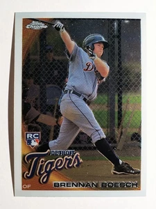 2010 Topps Chrome #182 Brennan Boesch RC - Picture 1 of 2