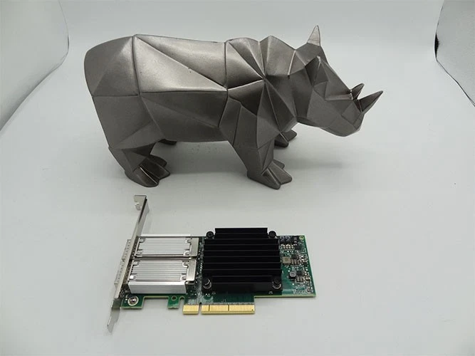 Mellanox MCX414A-GCAT 50GbE Dual-port QSFP28, PCIe3.0 x8 ConnectX Nic - Image 1 of 1