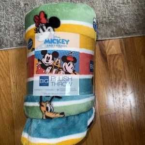 Nueva Manta Disney Clásica Mickey Mouse & Friends Tiro Suave 5x6 Pies La Grande - Imagen 1 de 3