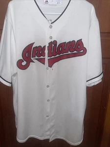 Camiseta De Colección Majestic Miller #24 Cleveland Indians #24 - Para Hombre Talla 2X - Imagen 1 de 8