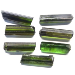17.48Ct. Natural Gemstone Tourmaline Green Color Rough Unheated Mine Nigeria - Picture 1 of 7