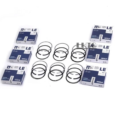 6pcs Piston Rings Set STD Φ80mm For BMW 320Ci 520i Z3 Z4 E39 E46 E85 M54B22 2.2 - Image 1 of 4