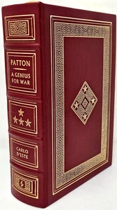 Patton A Genius for War Carlo D'Este Easton Press Leather Bound Military History - Imagen 1 de 13