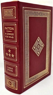 Patton A Genius for War Carlo D'Este Easton Press Leather Bound Military History - Image 1 of 4